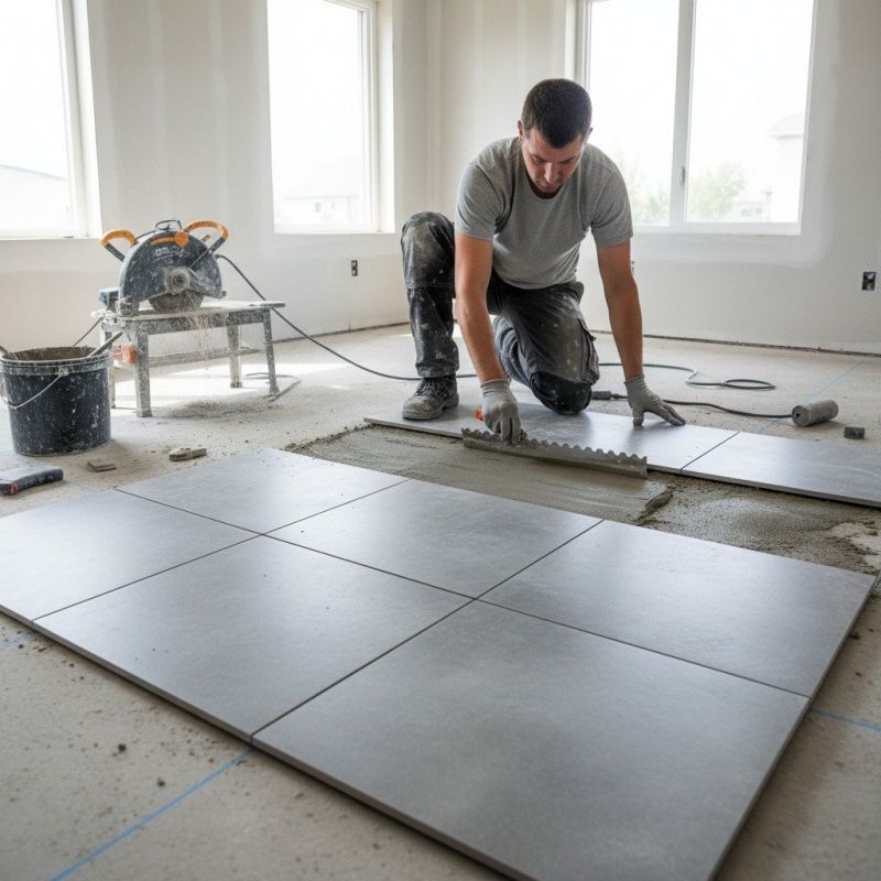 Travertine Floor Installation in Longmont, CO